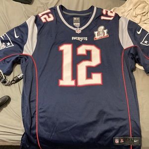 2017 Tom Brady England Patriots Nike Super Bowl Li 51